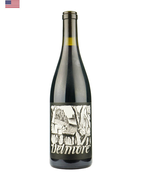 Delmore Syrah 2021 from California, a natural red wine showcasing the region's unique terroir and varietal character