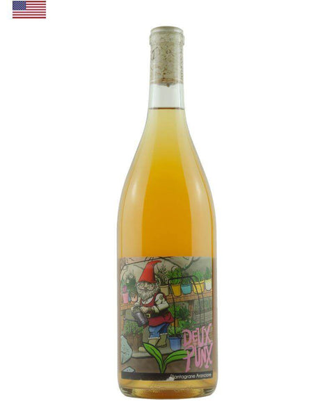 Deux Punx Piantagrane Arancione 2019 is an orange wine from Carneros, Sonoma County, blending Chardonnay and Grenache