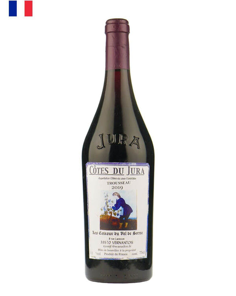 Domaine Des Coteaux du Val Trousseau 2019 from Côtes Du Jura, France, showcasing the unique character of this natural red wine