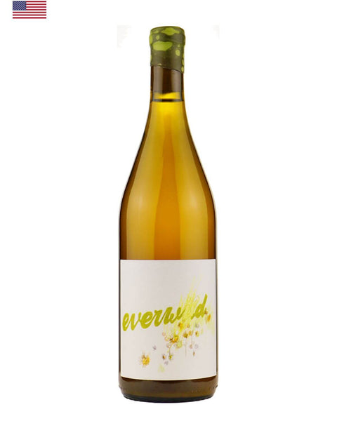 Everwild Wines Marsanne Roussanne 2020 from California, a natural white blend showcasing Marsanne and Roussanne varietals