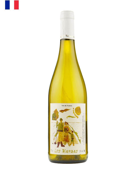 Les Margas 2019 Chenin Blanc by Fabrice Chaillou from France's Loire Valley, showcasing natural winemaking
