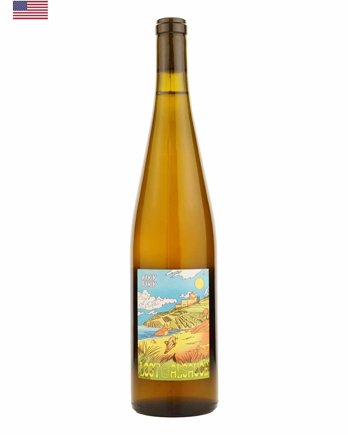 Lost in the Alsauce 2022 by Fiky Fiky, a natural wine from Alsace, France, highlighting regional varietals