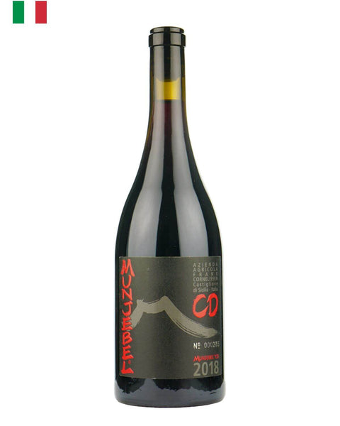 Frank Cornelissen Munjebel Rosso CD 2018, a full-bodied red wine from Sicily, Italy