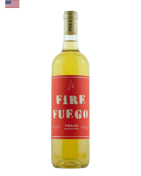 Fire Fuego Orange 2021 by Fres.co, a natural orange wine from Spain, showcasing unique flavors and vibrant character