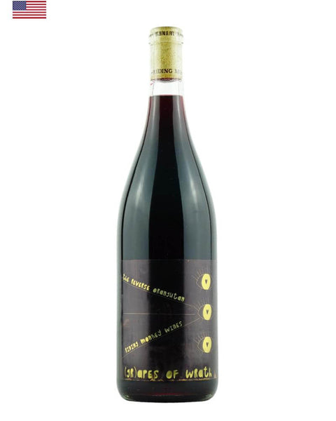 Riding Monkey (Gr)apes of Wrath Cinsault 2020, a natural red wine from South Africa's Western Cape region
