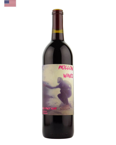 Hollow Wines 2020 Pinot Noir from California, showcasing natural winemaking techniques and regional character