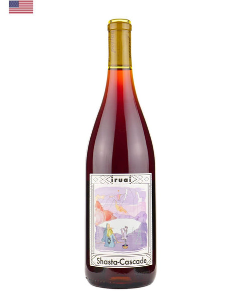 Iruai Shasta-Cascade 2021, a natural wine from California's Shasta-Cascade region, highlighting local varietals