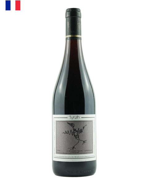 Jeremy Quastana Syrah 2017 from Loire Valley, France, organic red wine made from Syrah grapes