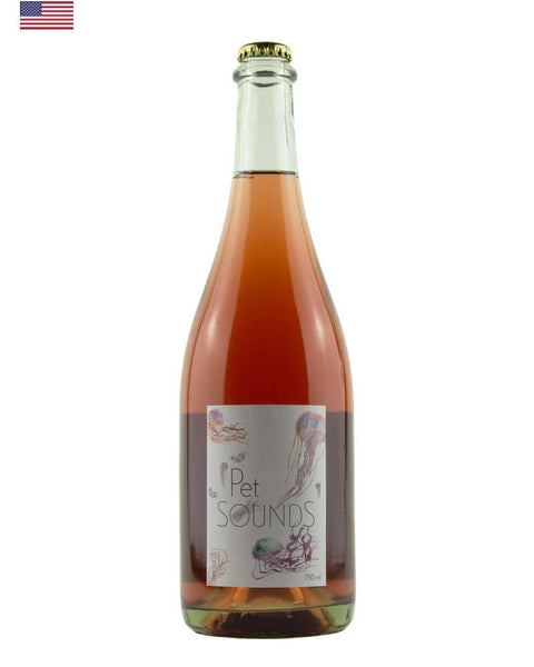 Jess Miller Pet Sounds Pet Nat 2018, a sparkling Pinot Noir from Willamette Valley, France, made with organic farming