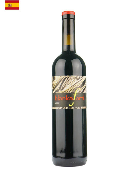 Jordi Llorens Blankaforti Field Blend 2021, a natural red wine from Catalonia, Spain, featuring a unique blend of local varietals