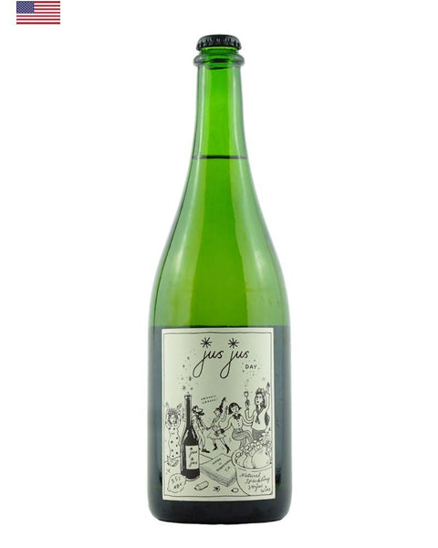 Jus Jus Day NV sparkling wine by Jus Jus, a non-vintage blend showcasing vibrant flavors and natural winemaking techniques