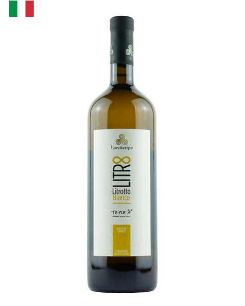 L'Archetipo Litrotto Orange 2018, an orange wine from Puglia, Italy, showcasing unique flavors from native varietals