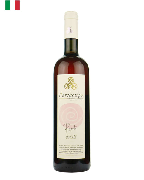 L'Archetipo Rosato di Primitivo 2020 from Italy, a natural rosé wine with vibrant flavors and a refreshing finish