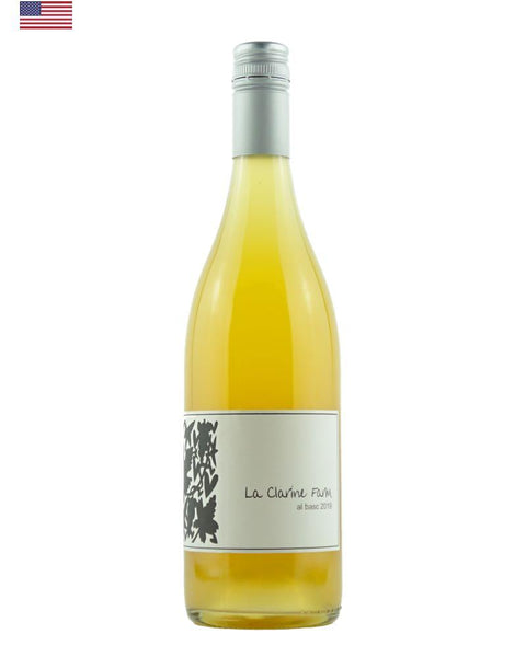 La Clarine Farm Al Basc Orange 2019, an orange wine made from Albariño grapes in California's Sierra Foothills