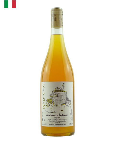 Le Coste Ripazzo Bianco 2019, an organic and biodynamic orange wine from Lazio, Italy