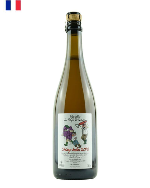 Decap-Bulles 2018 by Le Temps d'Aimer, a natural sparkling wine from France