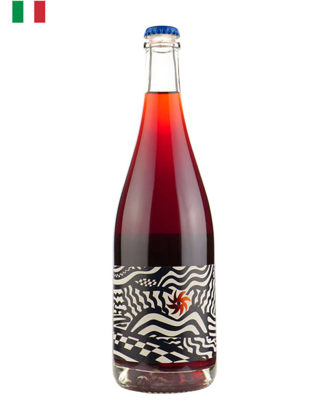 Super Natura Rosso NV by Loose Wines, a red sparkling natural wine from Emilia–Romagna, Italy