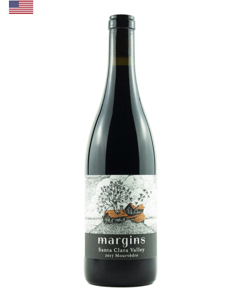 Margins Wine Mourvedre 2017, an organic red wine from California's Santa Clara Valley