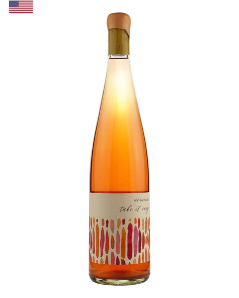 Old Westminster Take it Easy Piquette 2021, a refreshing natural wine from Maryland, USA, made from grape pomace