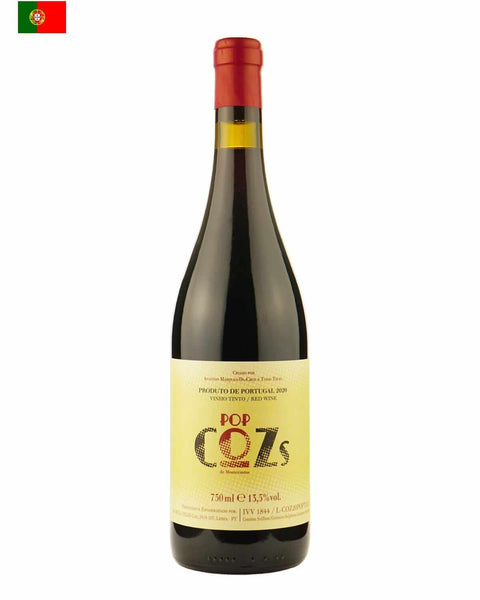 Tiago Teles Pop Castelao 2020, a natural red wine from Portugal, highlighting the Castelao varietal
