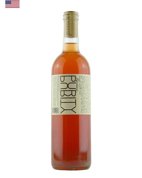 Purity Wine Rosehaze 2020 Pinot Gris, a natural rosé wine from California