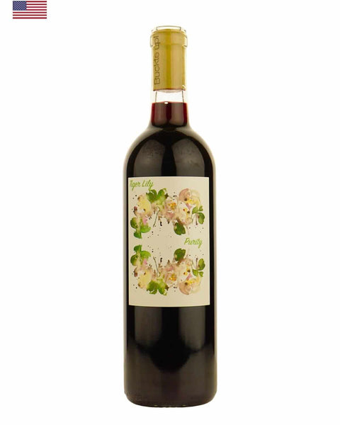 Tiger Lily Zinfandel Syrah NV by Purity Wine, a natural red blend from California