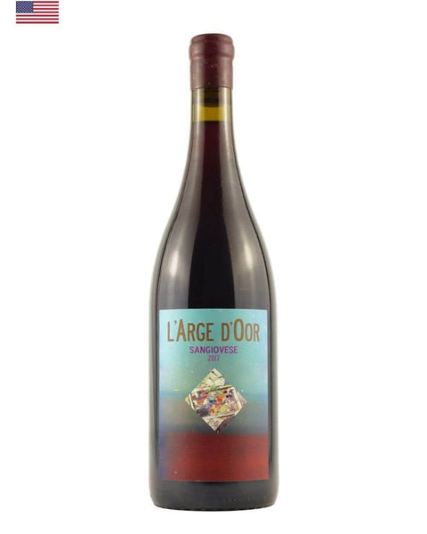 L'Arge d'Oor 2018 by Scotty Boy!, a natural Sangiovese wine from California