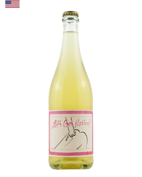 Let's Get Fizzical 2020 by Stagiaire Wine, a sparkling white blend of Sauvignon Blanc and Chardonnay from Santa Cruz Mountains
