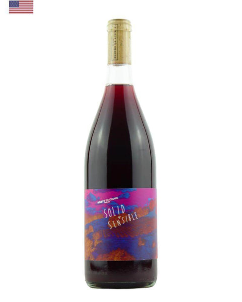 Subject to Change Solid + Sensible 2018, a natural wine blend from California, showcasing unique terroir and craftsmanship