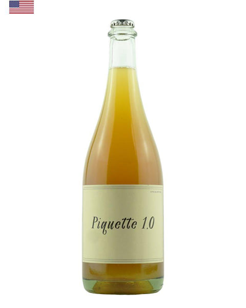 Swick Wines Piquette 1.0 2020, a refreshing natural wine from Oregon, USA, made with second pressings of grapes