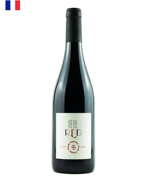 Les Tetes Tete Red 2019, a Cabernet Franc from Loire Valley, France, showcasing organic winemaking