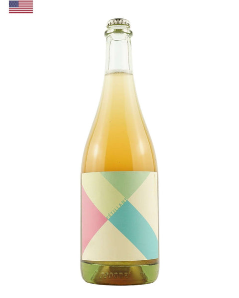 Vin de California Petillant 2020, a sparkling natural wine from California, made using the Pet Nat method