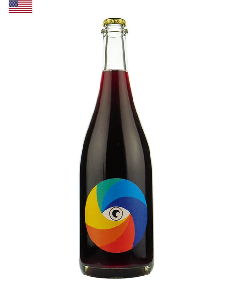 Wavy Wines California Piquette Red 2021, a natural red wine from California, showcasing vibrant flavors and a refreshing profile