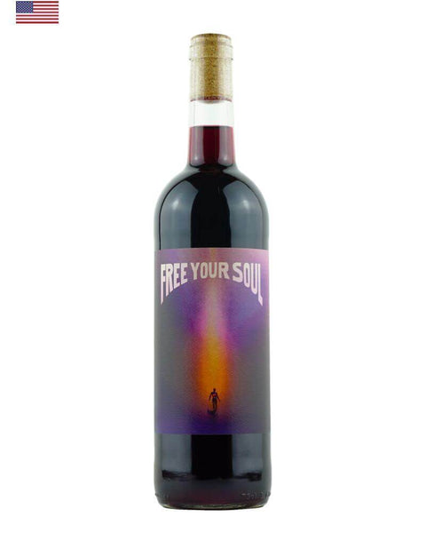 Wonderwerk Free Your Soul 2020, a natural wine from California, featuring a blend of unique varietals